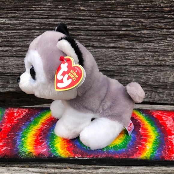 TY Beanie Babies Buff Husky Dog plushie stuffed animal Toy plush - Picture 4 of 9